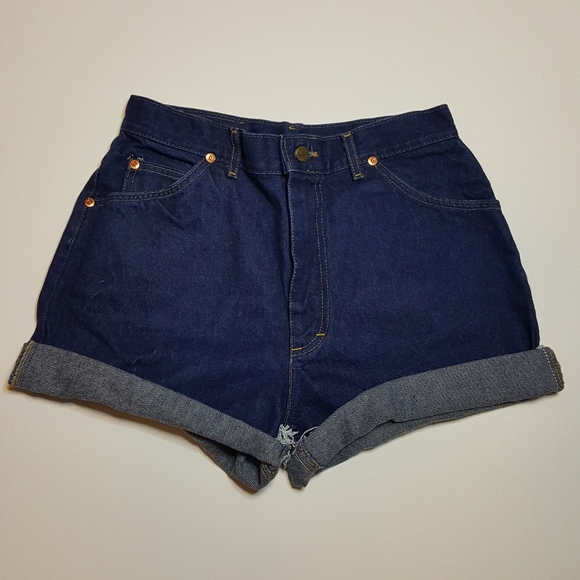 Vintage Lee High Waist Cutoff Jean Shorts - Picture 3 of 8